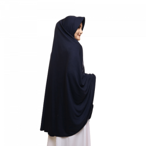 Jilbab harian bahan kaos PE dengan pet busa dan ukuran syari