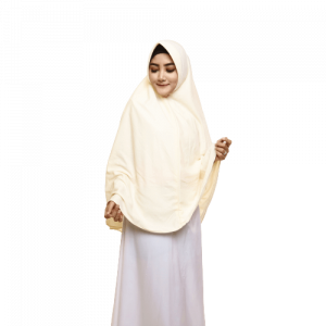 Jilbab harian bahan kaos PE standard Rabbani