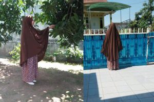 Jilbab untuk harian dengan bahan jersey ITY