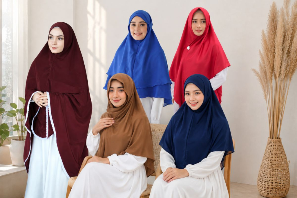 Jenis hijab pada konveksi hijab custom
