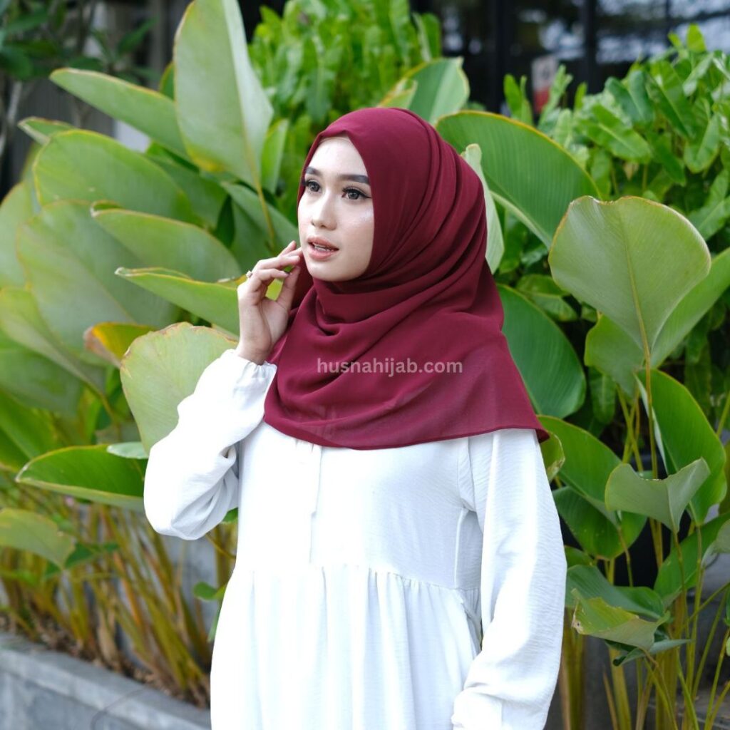 Pashmina Instan Ceruti Ala Segiempat