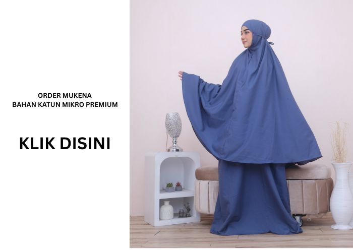 Mukena katun mikro premium