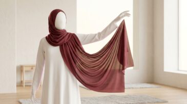 Pashmina Viscose Premium 180×70 cm – Hijab Adem dan Mudah Dibentuk