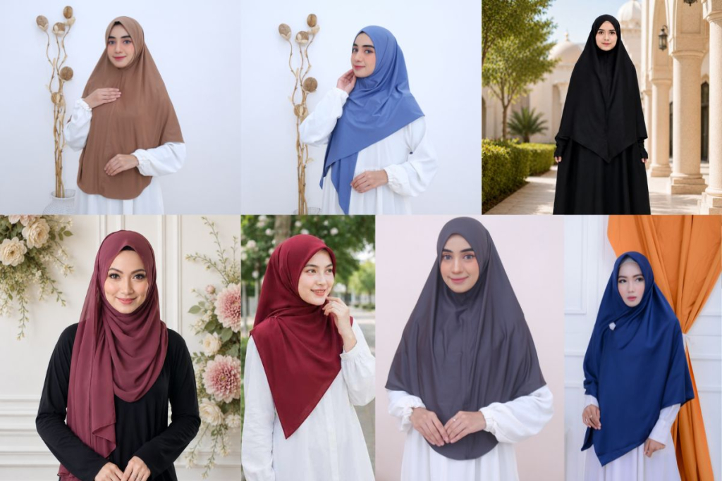 Jenis Hijab yang Bisa Diproduksi Secara Custom