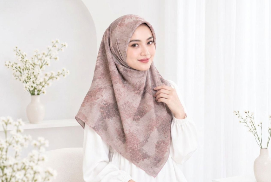 HIjab Printing Cantik Berkualitas